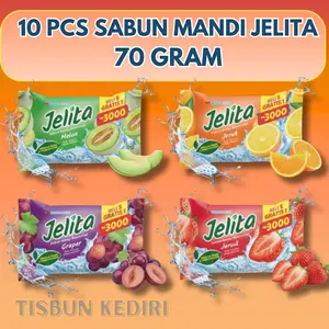 10 PCS SABUN MANDI BATANG JELITA 70 GRAM