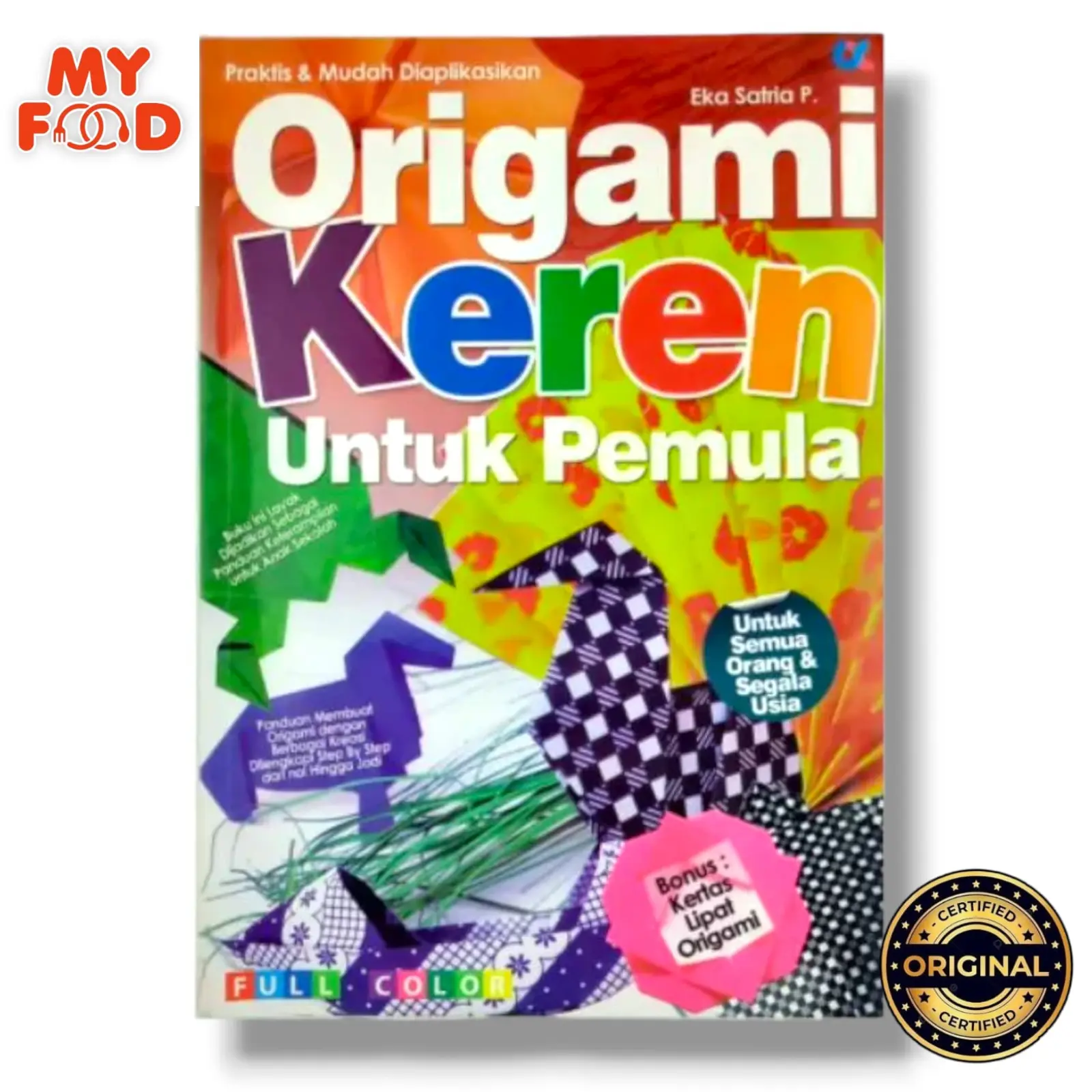 Buku Original Origami Keren Untuk Pemula - [Myfoodofficial]