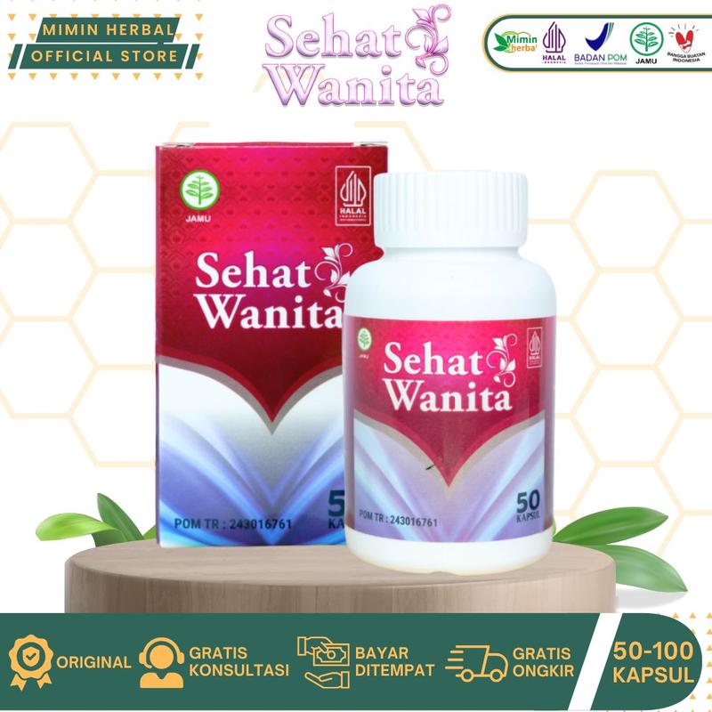 Kapsul Herbal Sehat Wanita untuk Masalah Keputihan - BPOM TR243016761 1