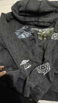 Product Review of Moxie Hoodie Crop Washed Unfinish Oversize Touch Sweater Pria from J**n 1