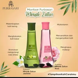 Purbasari Minyak Zaitun 150ml/Olive oil (Jasmine & Rose)