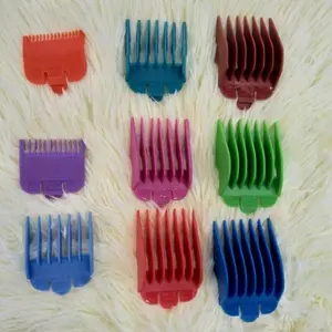 Sepatu Ukuran Alat Cukur Clipper Rambut isi 9pc Dengan Warna