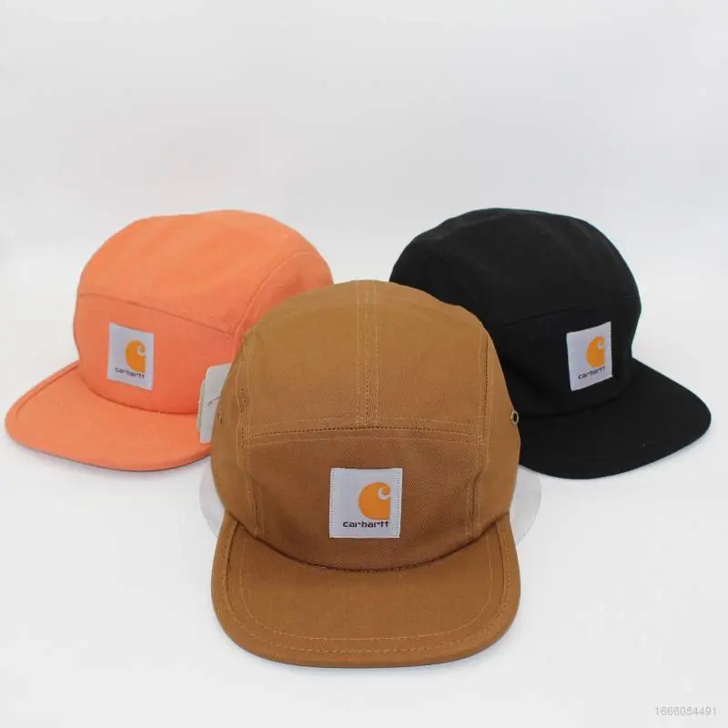 Best Carhartt Embroidery Camping Men and Women Skateboarding Hip Hop Hat Sun-Proof Warm Fashion Casual Breathable