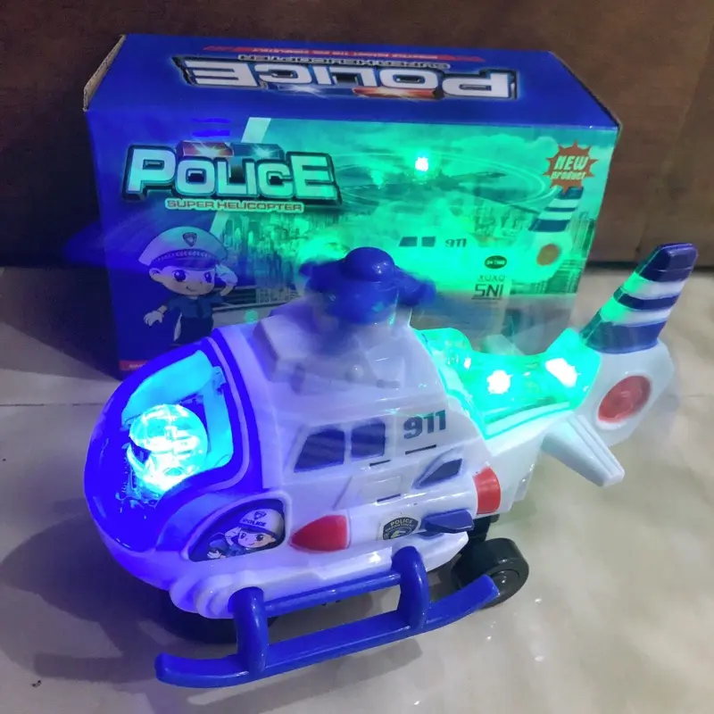 Mainan Helikopter Rescue team anak