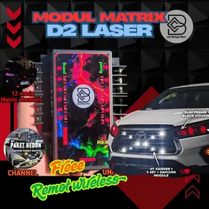 Modul Relay Lampu Biled Matrix Projie LED Laser 12V & 24V Dengan Remote Wireless Gratis Garansi 2 Bulan Kualitas Terbaik