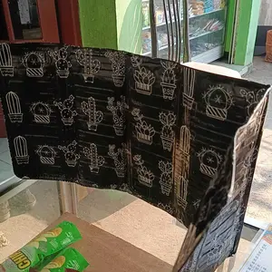 Pelindung Penutup Kompor Aluminium Anti Api Cipratan Minyak Alat Dapur
