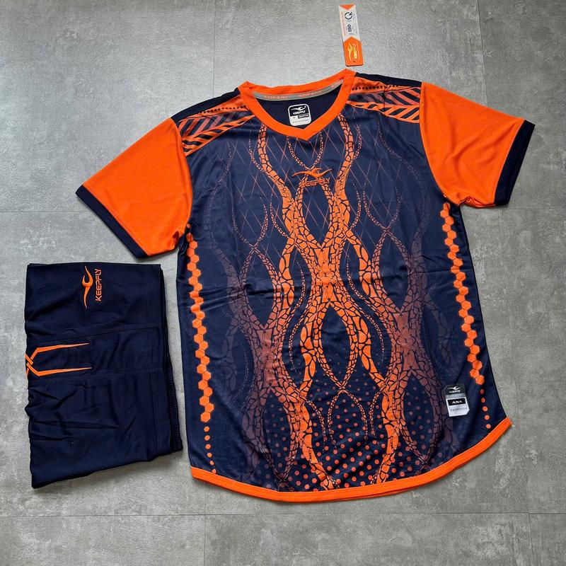 Keepfly Bộ Quần Áo Bóng Đá Ana - Chính Hãng - Sport - Trang Phục Nam - Đá Banh - Chạy Bộ - Tập Gym - Tập Thể Dục - Chất Vải Mè K-COMF Siêu Nhẹ & Thoáng Khí - Thấm Hút Mồ Hôi - Nhiều Màu - Size S-XXL