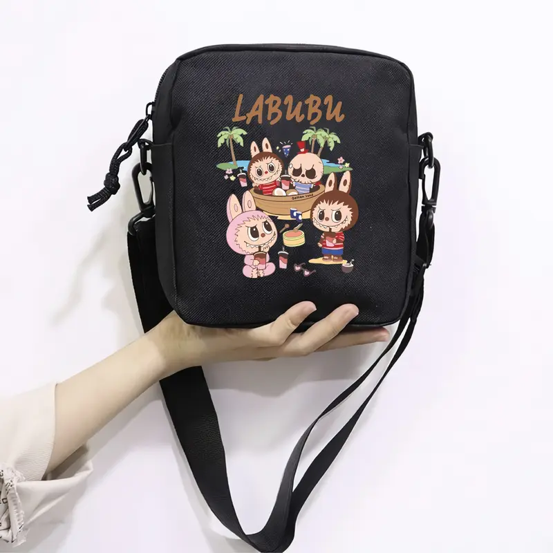 PVJ Tas Labubu Selempang Anak Sekolah SD Laki Laki Perempuan Fashion 7