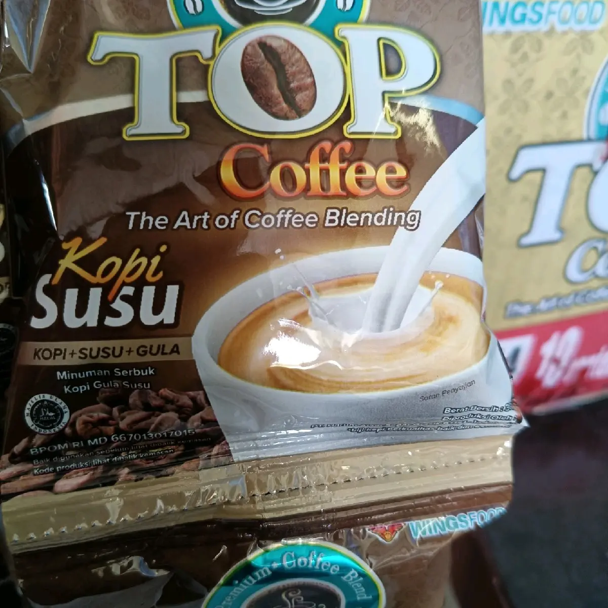 Paket 2 Renceng Top Kopi Susu 31 gr - 24 Pieces - Coffee