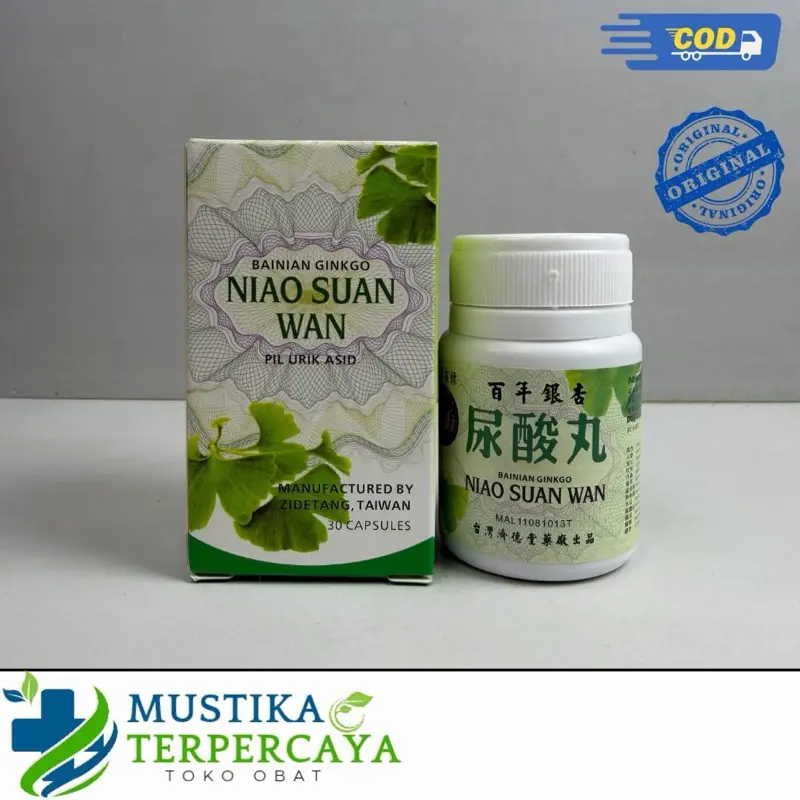 Niao Suan Wan - Obat Herbal Reumatik dan Nyeri Sendi