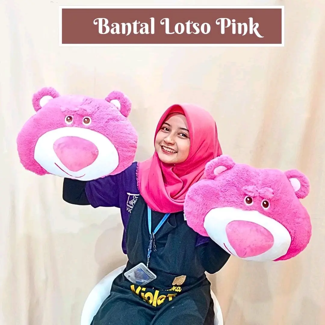 BANTAL KARAKTER/BANTAL LOTSO/LOTSO PINK/BANTAL LOTSO PREMIUM/BANTAL KARAKTER EMPUK