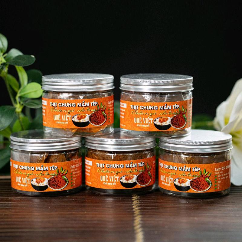 Mắm tép chưng thịt loại 500g