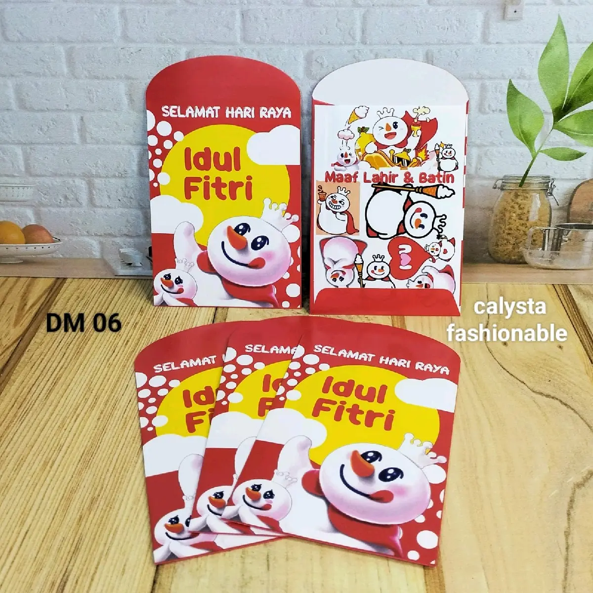 Angpao amplop lebaran idul fitri isi 100 lbr 2025