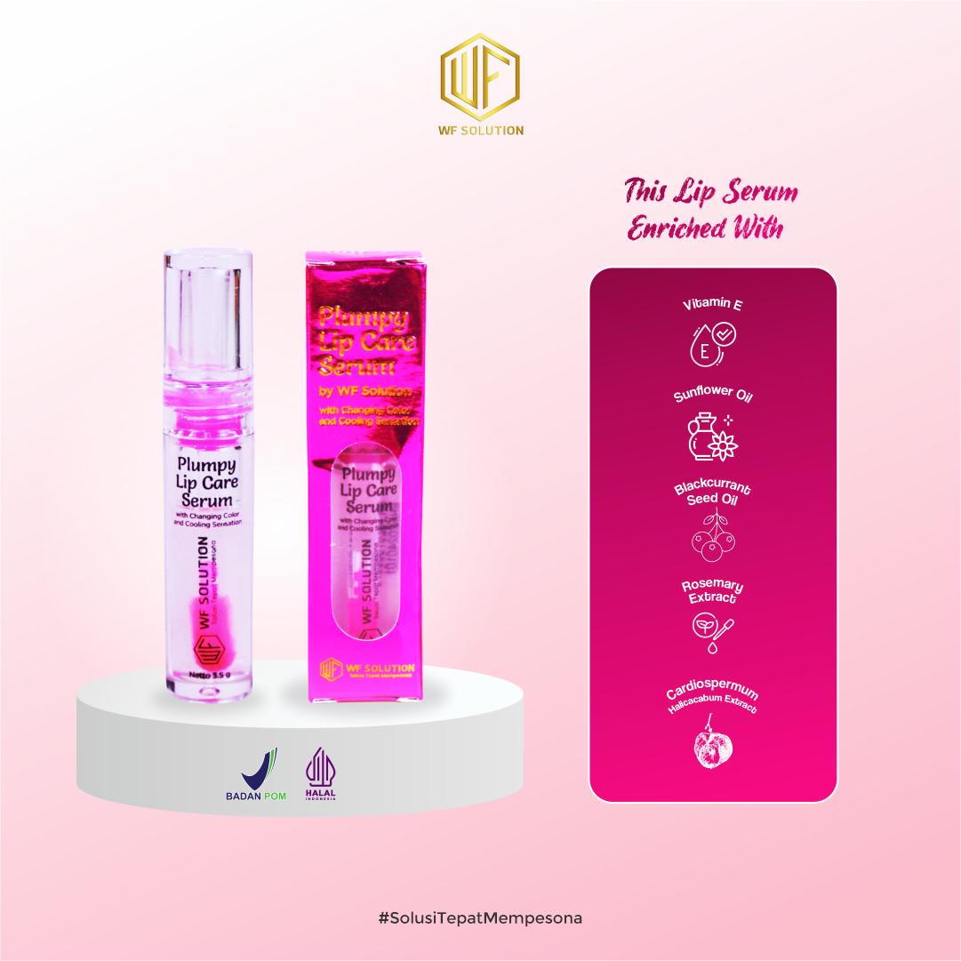 PLUMPY LIP CARE SERUM Wf Solution Pencerah Bibir