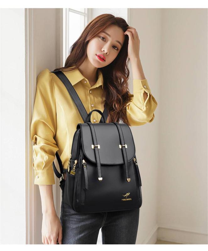 Gudang Tas Bdg - Tas Ransel Wanita Terbaru Tas Wanita Korea Style Tas Ransel Kulit Wanita Backpack Fashion 7