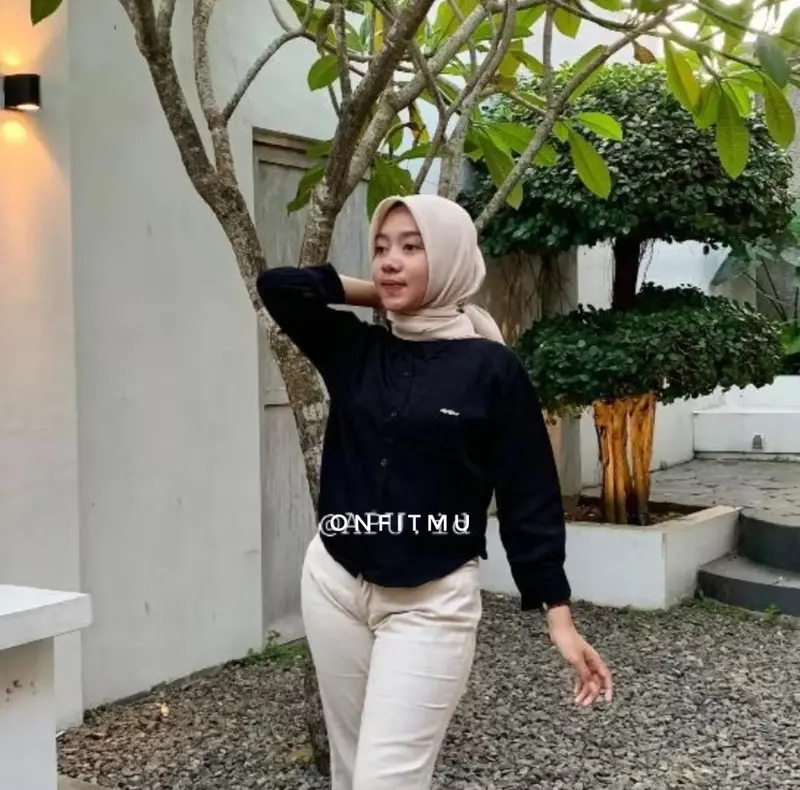 KEMEJA CROP RAYON TWIL PREMIUM 6