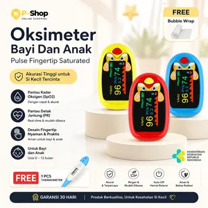 Oximeter Anak Dan Bayi Saturasi Oksigen Fingertip Pulse Baby Oximeter SpO2