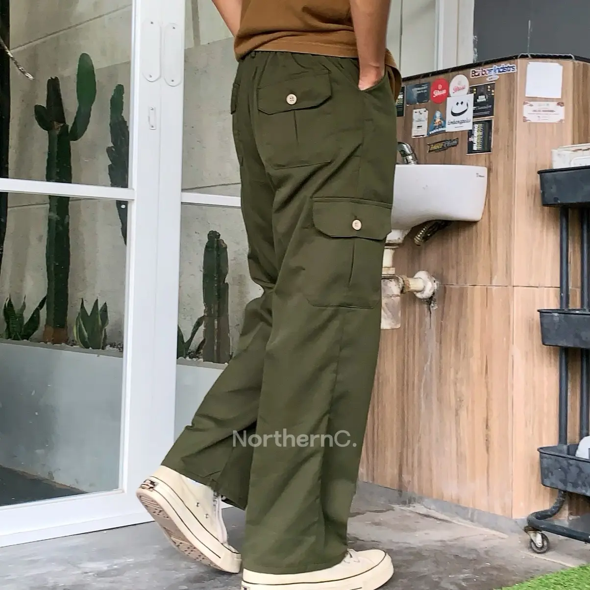 Celana Cargo Loose Pants - best quality amagasaki Tebal | Northern collection