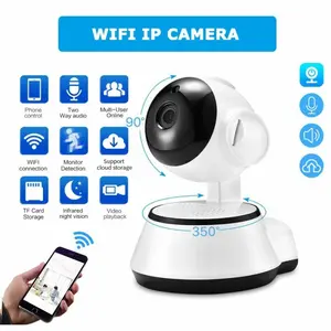 Promo Ip Cam Camera Cctv Smart Kamera Q6 V380 Pro Wifi Hd 720 P /Camera Cctv