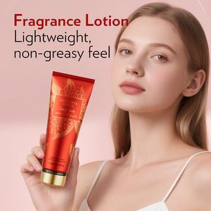 VICTORIA ANNA 236ml Body  - Crazy Love Fragrance long lasting women fragrance floral fruity natural scent lightweight non-greasy hydrating treatment for smooth and silky skin reduce dark spots and fine lines brightening skin moist   lotion milky white