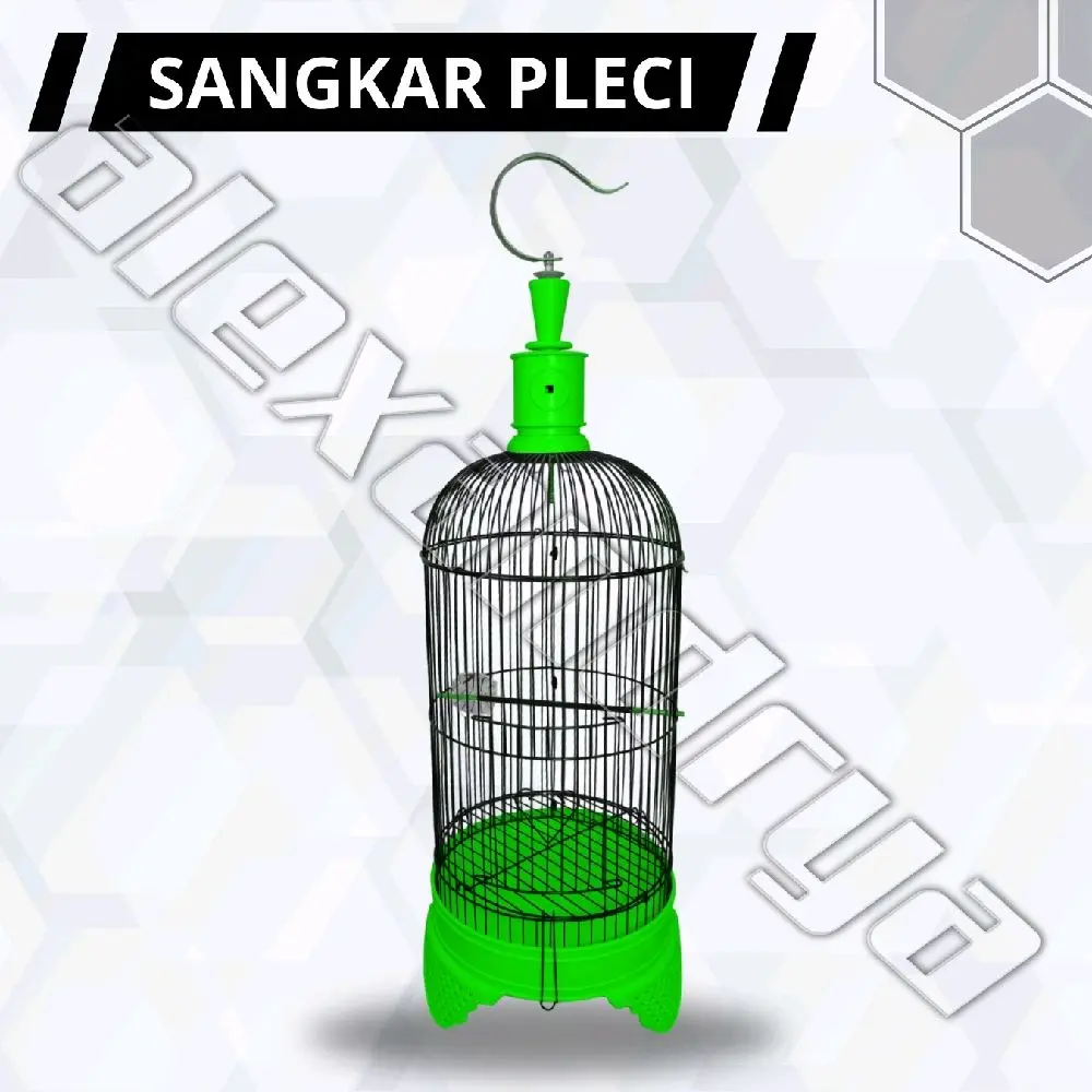 SANGKAR PLECI KANDANG BURUNG PLECI KONIN SOGON DIAMETER 23CM HELOPED