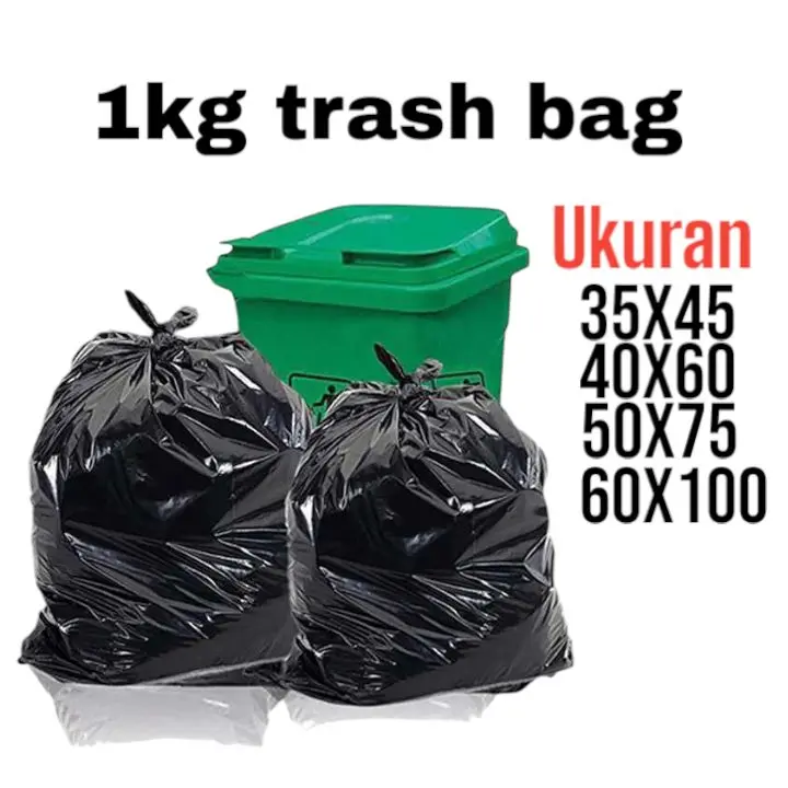 Kantong Plastik Sampah Merek Terkenal 1kg trash bag