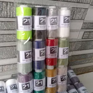 benang jahit warna campur murah berkualitas 500yard 1lusin(12pcs)
