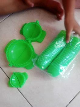 Product Review of Cetakan kue pastel  Abon Jalangkoye Dumpling Gyoza Pangsit ukuran 10cm 7cm 5cm plastik Kitchenware from y**i m**3 0