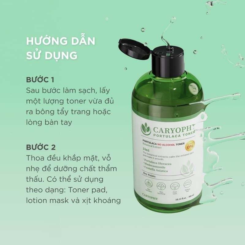 Nước Hoa Hồng Caryophy Ngừa Mụn Kiềm Dầu Giảm Thâm 300ml Watsons
