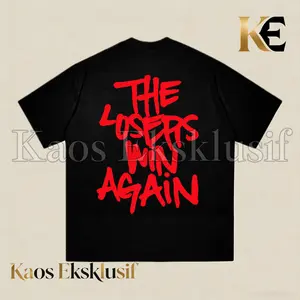 Kaos Fashion Modern Motif Keren Bahan Premium 220gr Katun｜Nyaman Dipakai & Siap COD