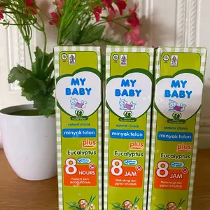 My Baby Minyak Telon Plus Eucalyptus 90ml Jam Perlindungan dari Nyamuk dan Gigitan Nyamuk Natural Choice