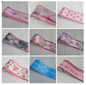 Wallpaper Dinding List Kamar PVC 10cmx10M Sticker Roll Praktis Mudah Pasang Tidak Merusak Cat Dinding Hemat Bahan Vinil BerTEKSTUR