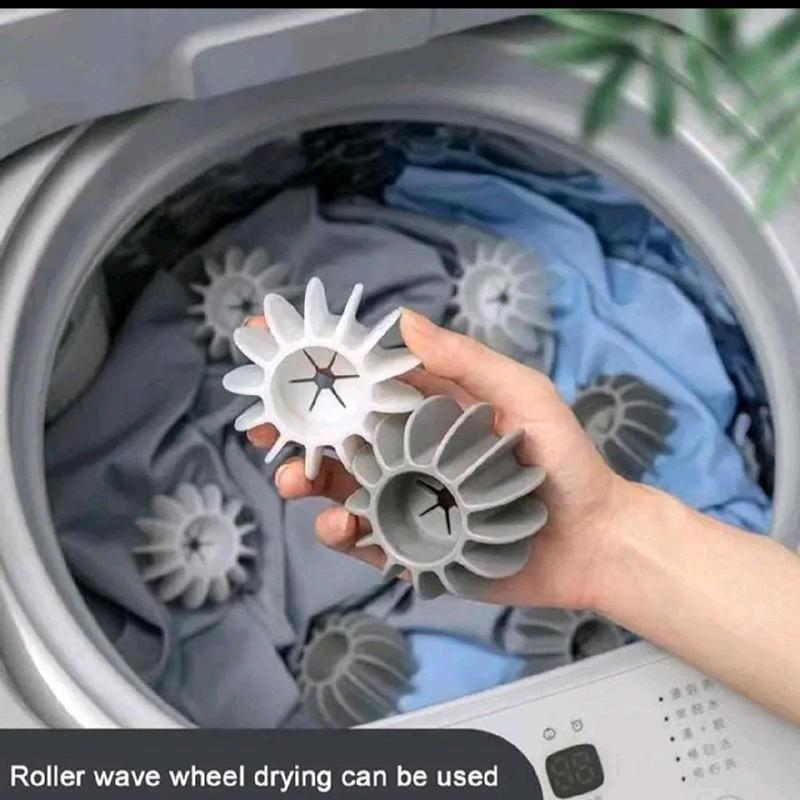 Set 10 quả bóng giặt size to 4x6cm.Chống Rối, Cho Quần Áo, Sạch Sẽ, Máy Giặt, Dụng Làm Sạch Giặt Xả.