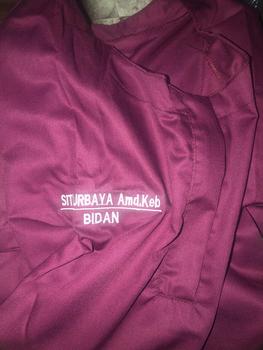 Product Review of Baju OKA OK Tunik celana lengan panjang karet Dokter Bidan Perawat Wanita adem lembut from A**3 1