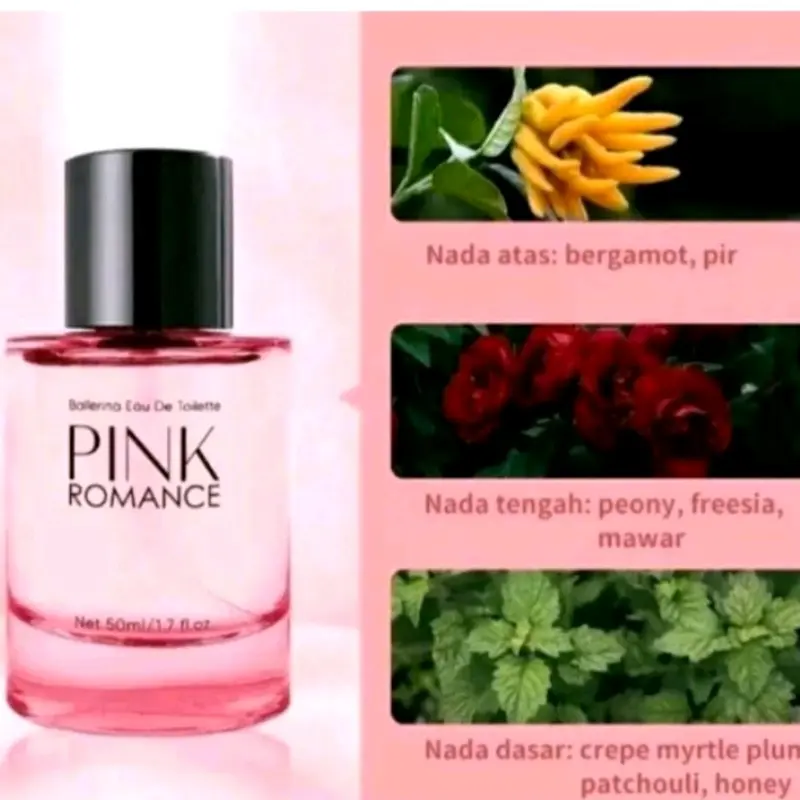 Parfum PINK ROMANCE 35ml Parfum Pria Dan Wanita Tahan Lama Perfume 5