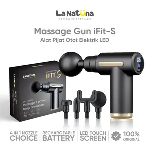 La Natuna Alat Terapi Otot/Alat Relaksasi Otot Fasia Muscle Massager Gun