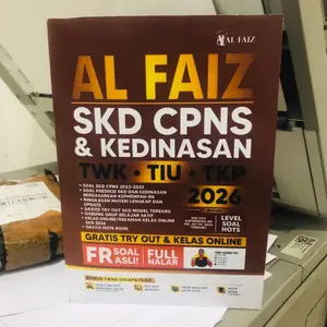 AL FAIZ Buku SKD CPNS & KEDINASAN TWK TIU TKP 2026 dengan Gratis Try Out & Kelas Online FR SOAL FULL NALAR