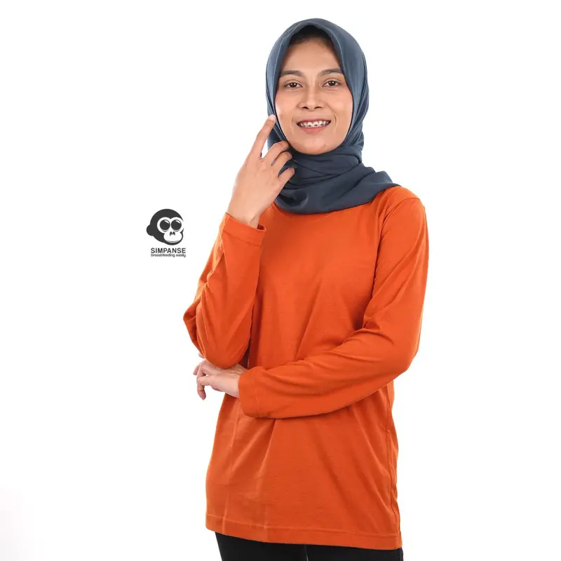 Simpanse KAOS NON BUSUI SIMPANSE Lengan PANJANG 3