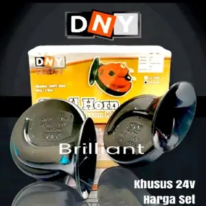 Tiktok * Horn Klakson Dobel Keong Khusus 24v - Truk Pakai 2 Aki