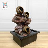 Gambar Oxihom W818 Water Fountain Ornament Articles Taman Air Mancur Mini Garden Abstrak Dekorasi Indoor dan Outdoor Rumah Unik dan Antik Feng Shui Motif Batu Alam Minimalis Membuat Ruang Tamu yang Mewah Elegan Hangat dan Romantis dengan lampu LED - W818 dari Oxihom Kota Depok 3 Tokopedia