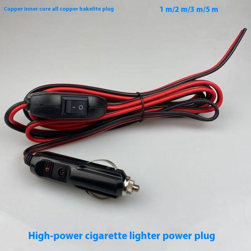 Pure copper car plug fuse 20A wire length 2m 3m 5m can choose 1 piece 3