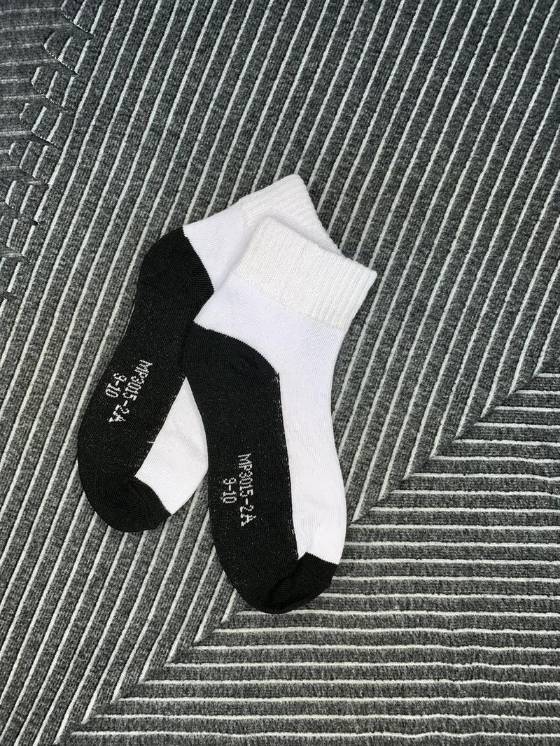 Product Introduction of [Local seller] Children/Kids School Socks white and black bottom ,white, black base unisex Cotton 3