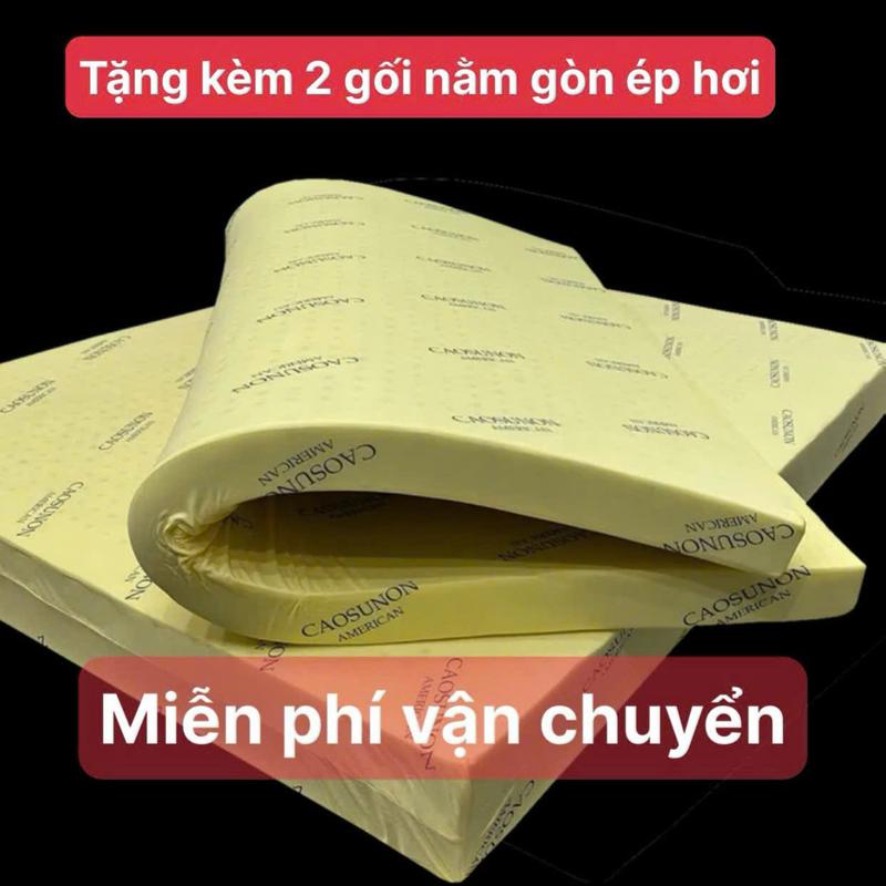 (Tặng kèm 2 Gối) NỆM 1m8x2m 10P CAO SU NON AMERICAN ÊM ÁI * GIÁ TỐT TẠI NHÀ MÁY 2 1