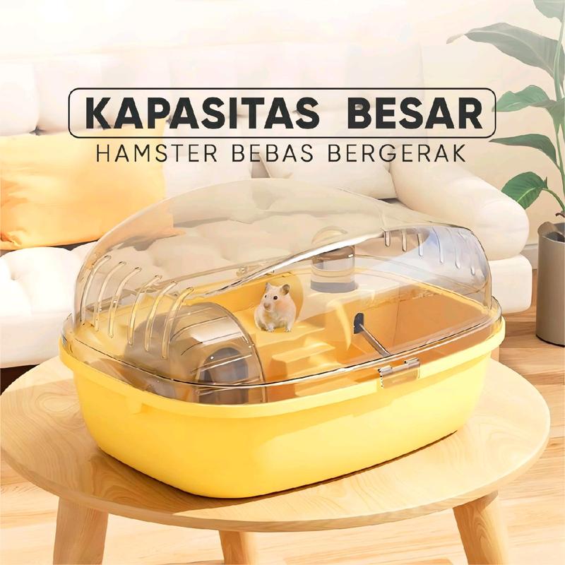 KANDANG HAMSTER 1 SET PREMIUM《MODEL OVAL》 3