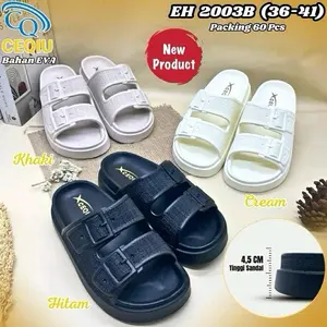 Sandal CQ 2003 - sandal slop cewek dewasa terbaru - sandal selop lucu