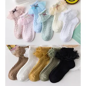 Kaos Kaki Anak Perempuan Model PITA RANTAI LACE/ Kids Girl Socks