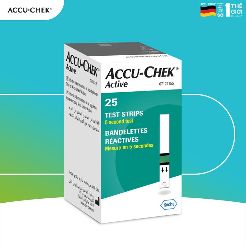 Hộp 25 Que Thử ACCU-CHEK Instant Dùng Cho Máy ACCU-CHEK Instant