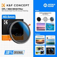 Gambar KNF Concept 40.5mm 2in1 CPL + ND2-ND32 Variable ND C Series Fader Plus CPL Circular Polarizing Filter KNF Concept dari Astra Foto Kota Administrasi Jakarta Pusat 1 Tokopedia