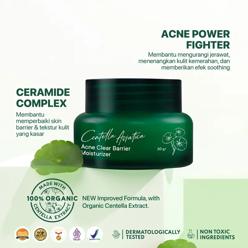 【Paket Jerawat 3pcs】NPURE Cica Toner 150ml+Cica Face Wash + Cica Biome / Cica Moisturizer/ Acne Skin/Acne Toner/Acne Serum Acid Berjerawat Facial Membersihkan Mencerahkan Muka Wajah Hydrating Extract Glutathione Niacinamide 7