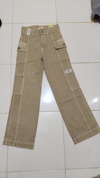 Product Review of HANDS UP - JINISO Cargo Baggy Celana Jeans Wanita Highwaist from D**a 2